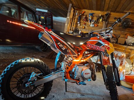 2025 Kayo Basic TT125, оранжевый, 80000 рублей, вид 2