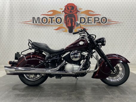 1999 Kawasaki VN800 Vulcan, пурпурный, 485000 рублей, вид 1