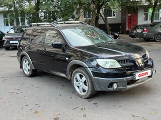 2006 Mitsubishi Outlander I, чёрный, 210000 рублей, вид 3