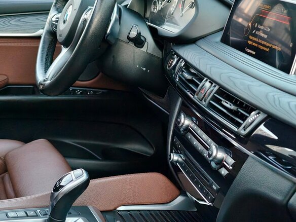 2016 BMW X6 40d II (F16), белый, 3780000 рублей - вид 10