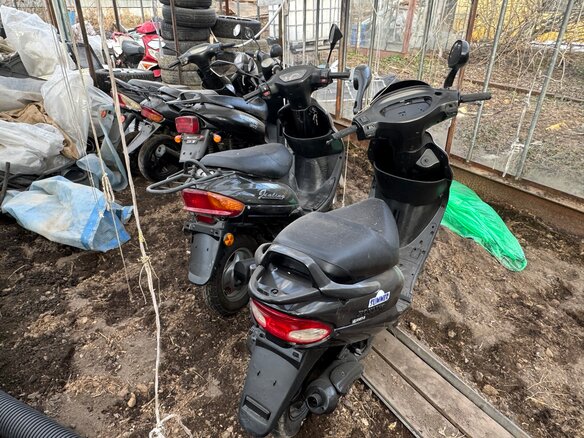 2005 Honda Dio, чёрный, 35000 рублей - вид 1