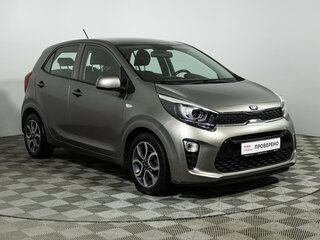 2019 Kia Picanto III, серебристый, 1219777 рублей, вид 3