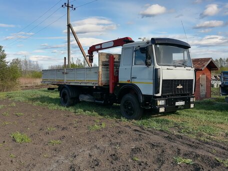 2003 МАЗ 5336, серебристый, 1850000 рублей, вид 2