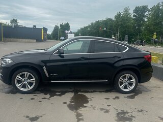 2015 BMW X6 30d II (F16), чёрный, 3800000 рублей, вид 4