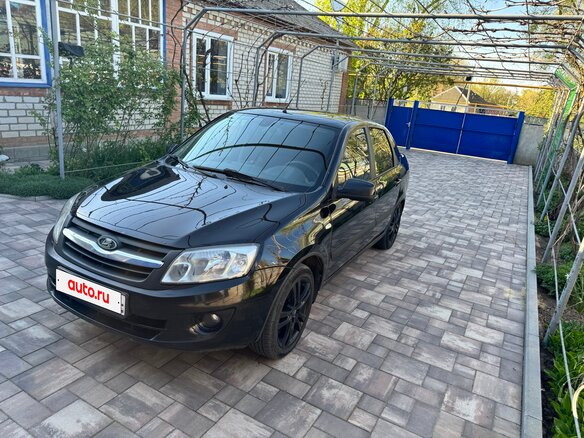 2013 Lada (ВАЗ) Granta I, чёрный, 520000 рублей