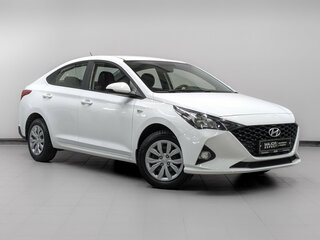 2022 Hyundai Solaris II Рестайлинг, белый, 1680000 рублей, вид 3