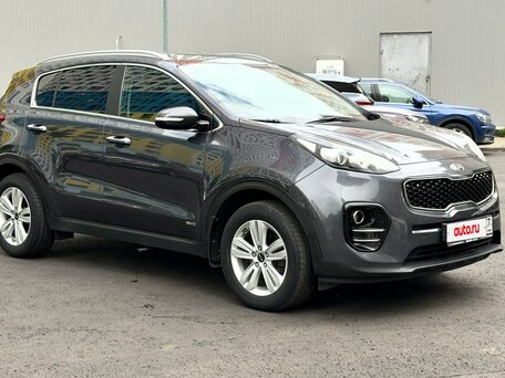 2016 Kia Sportage IV, серый, 1830000 рублей, вид 3