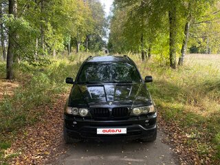 2002 BMW X5 3.0i I (E53), чёрный, 870000 рублей, вид 1