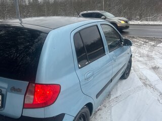 2007 Hyundai Getz I Рестайлинг, голубой, 350000 рублей, вид 4