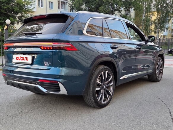 2023 Geely Monjaro (Xingyue L) I, синий - вид 3
