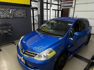 2008 Nissan Tiida I, синий, 690000 рублей, вид 1