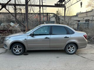 2019 Lada (ВАЗ) Granta I Рестайлинг, серебристый, 411000 рублей, вид 3
