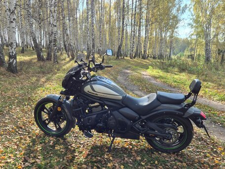 2018 Kawasaki EN650 Vulcan S, серый, 840000 рублей, вид 1