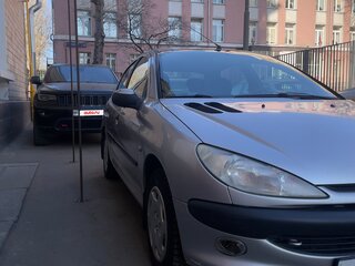 2001 Peugeot 206, серебристый, 380000 рублей, вид 2