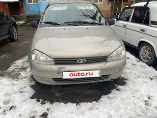 2007 Lada (ВАЗ) Kalina I, серый, 210000 рублей, вид 1