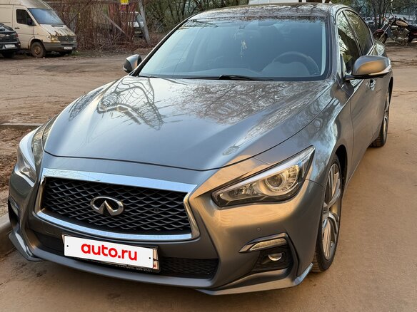 2018 Infiniti Q50 I Рестайлинг, серый, 1800000 рублей - вид 4