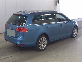 2013 Volkswagen Golf VII, синий, 1300000 рублей, вид 4