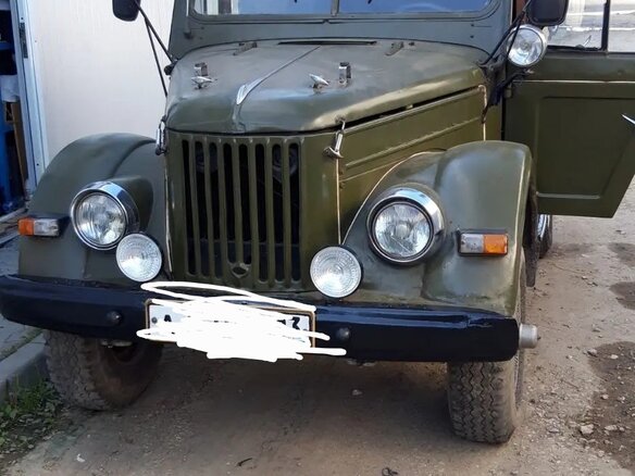 1962 ГАЗ 69А, зелёный, 380000 рублей