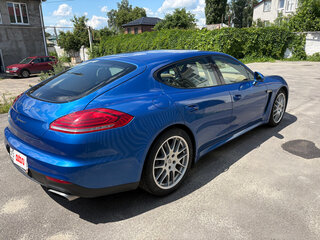 2015 Porsche Panamera 4 I Рестайлинг, синий, 4200000 рублей, вид 2