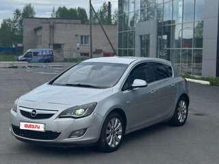 2011 Opel Astra J, серебристый, 340000 рублей, вид 1