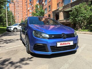 2012 Volkswagen Golf R VI, синий, 1640000 рублей, вид 2