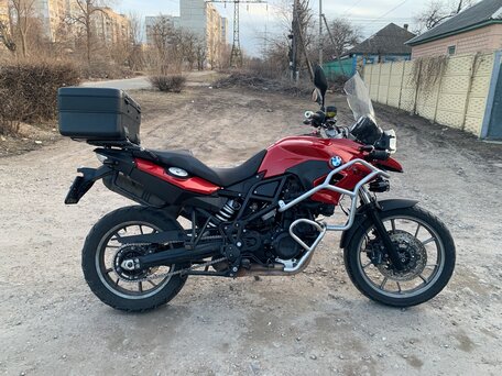 2013 BMW F 700 GS, красный, 760000 рублей, вид 4
