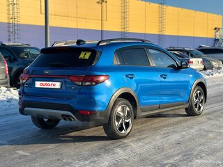 2019 Kia Rio X-Line IV, синий, 1600000 рублей, вид 3