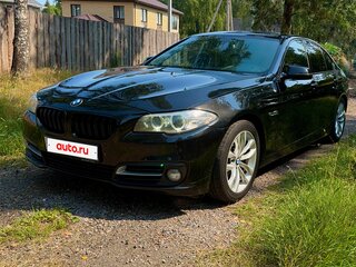 2015 BMW 5 серии 520i VI (F10/F11/F07) Рестайлинг, чёрный, 1890000 рублей, вид 1