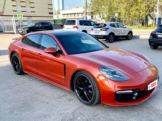 2019 Porsche Panamera 4S II, оранжевый, 8450000 рублей, вид 5