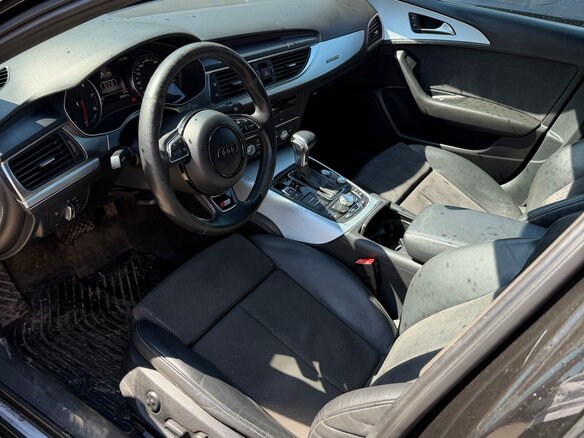 2012 Audi A6 IV (C7), чёрный, 1390000 рублей - вид 15