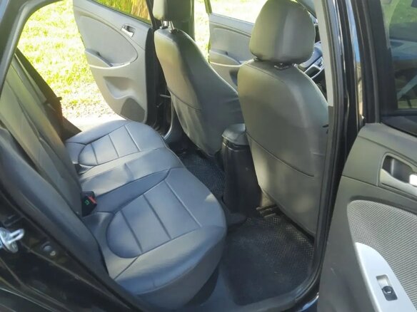 2013 Hyundai Solaris I, чёрный, 745000 рублей - вид 8