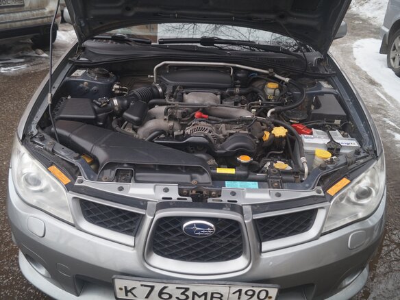 2006 Subaru Impreza II Рестайлинг 2, серый, 1000000 рублей - вид 6