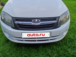 2013 Lada (ВАЗ) Granta I, белый, 280000 рублей, вид 1