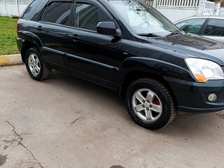 2009 Kia Sportage II Рестайлинг, чёрный, 735000 рублей, вид 4