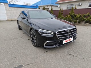 2021 Mercedes-Benz S-Класс 450 Long 4MATIC VII (W223), чёрный, 9850000 рублей, вид 3