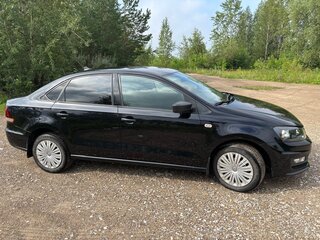 2019 Volkswagen Polo V Рестайлинг, чёрный, 1200000 рублей, вид 4