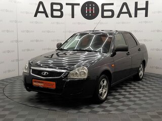 2016 Lada (ВАЗ) Priora I Рестайлинг, чёрный, 459000 рублей, вид 1