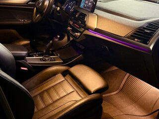 2019 BMW X3 M40d III (G01), синий, 6025000 рублей, вид 5