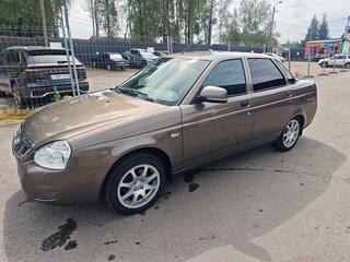 2017 Lada (ВАЗ) Priora I Рестайлинг, коричневый, 950000 рублей, вид 1