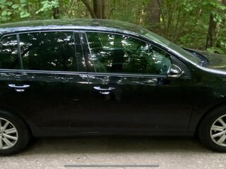 2012 Volkswagen Golf VI, чёрный, 775000 рублей, вид 4