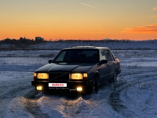 1985 Volvo 740, синий, 235000 рублей, вид 1