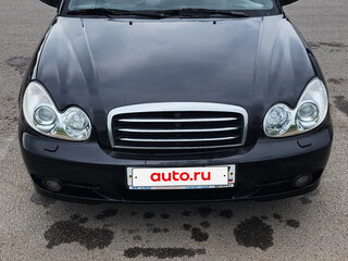 2008 Hyundai Sonata ТагАЗ IV (EF) Рестайлинг, чёрный, 315000 рублей, вид 2