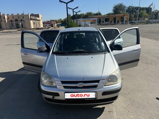 2004 Hyundai Getz I, серебристый, 350000 рублей, вид 2