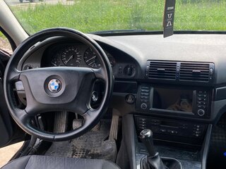 2001 BMW 5 серии 520i IV (E39) Рестайлинг, чёрный, 550000 рублей, вид 2