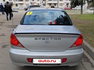 2006 Kia Spectra I Рестайлинг 2, серебристый, 360000 рублей, вид 2