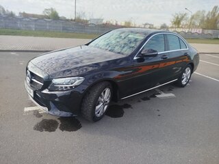 2020 Mercedes-Benz C-Класс 200 d IV (W205) Рестайлинг, чёрный, 2377335 рублей, вид 1