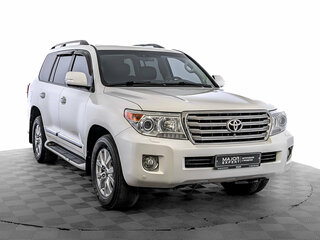 2014 Toyota Land Cruiser 200 Series Рестайлинг 1, белый, 3695000 рублей, вид 3