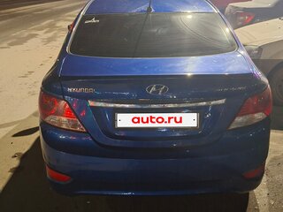 2012 Hyundai Solaris I, синий, 500000 рублей, вид 4