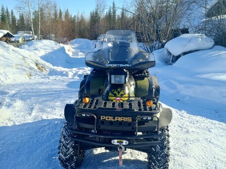 1998 Polaris Sportsman 500, зелёный, 500000 рублей, вид 2