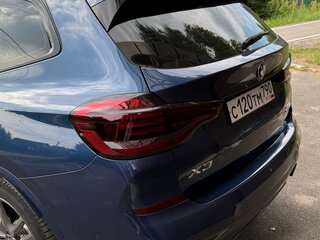 2021 BMW X3 30i xDrive III (G01), синий, 4590000 рублей, вид 4